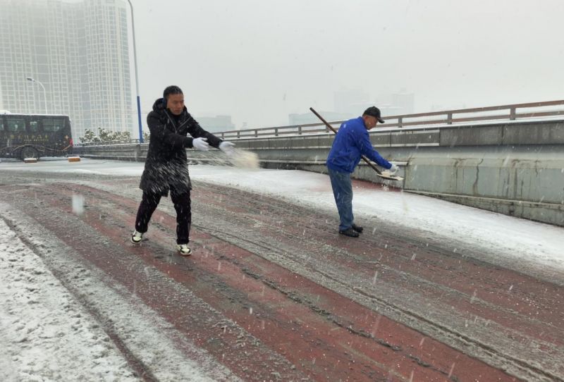 常運(yùn)集團(tuán)積極應(yīng)對大雪天氣